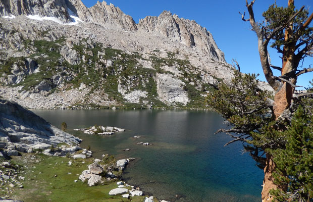 My first opportunity to reach the Hortense shoreline below the cliffs.