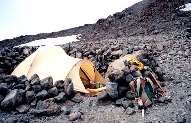 2001: Our camp at the Lunch Counter - 9,000'